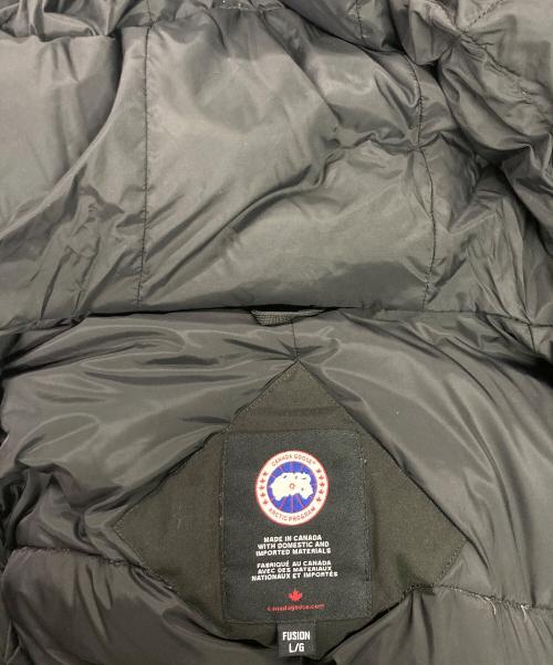 CANADA GOOSE（カナダグース）CANADA GOOSE (カナダグース) CHATEAU PARKA FUSION FIT ダウンジャケット ブラック サイズ:Lの古着・服飾アイテム