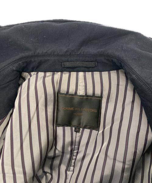 COMME des GARCONS HOMME（コムデギャルソン オム）COMME des GARCONS HOMME (コムデギャルソン オム) パデットPコート ネイビー サイズ:Sの古着・服飾アイテム