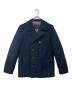 COMME des GARCONS HOMME（コムデギャルソン オム）の古着「パデットPコート」｜ネイビー