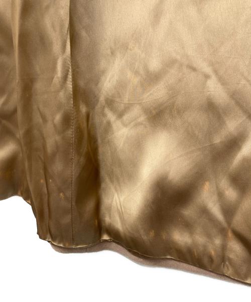 MaxMara（マックスマーラ）MaxMara (マックスマーラ) アンゴララビットブレンド チェスターコート ベージュ サイズ:42の古着・服飾アイテム