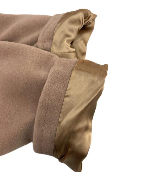 MaxMara（マックスマーラ）MaxMara (マックスマーラ) アンゴララビットブレンド チェスターコート ベージュ サイズ:42の古着・服飾アイテム