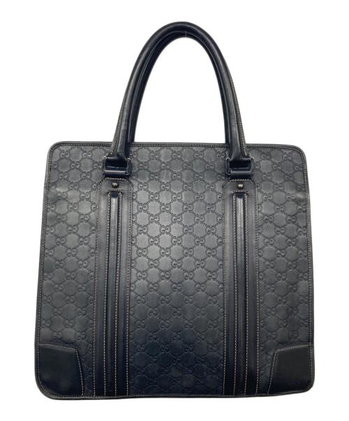 GUCCI（グッチ）GUCCI (グッチ) トートバッグ ブラックの古着・服飾アイテム