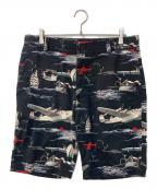 SUPREMEシュプリーム）の古着「plane Short ショーツ 飛行機」｜ブラック