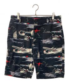 SUPREME（シュプリーム）の古着「plane Short ショーツ 飛行機」｜ブラック