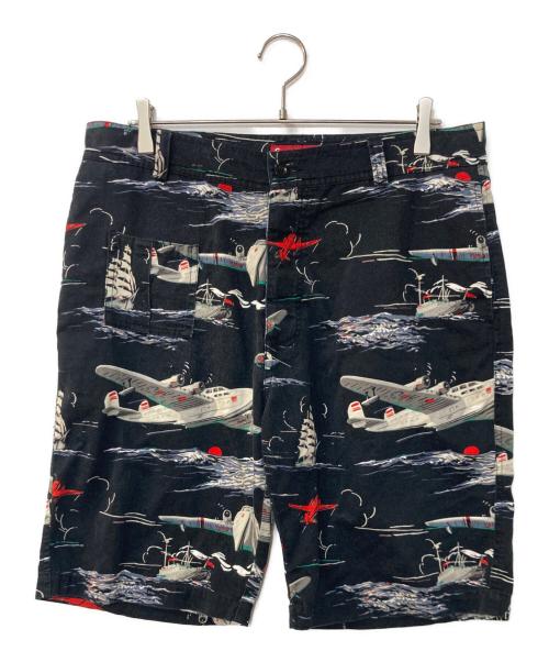 SUPREME（シュプリーム）SUPREME (シュプリーム) plane Short ショーツ 飛行機 ブラック サイズ:34の古着・服飾アイテム