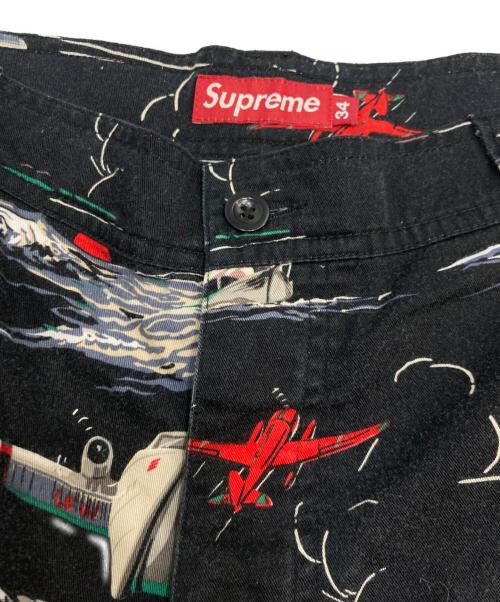 SUPREME（シュプリーム）SUPREME (シュプリーム) plane Short ショーツ 飛行機 ブラック サイズ:34の古着・服飾アイテム