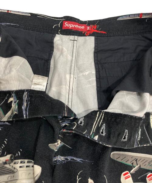 SUPREME（シュプリーム）SUPREME (シュプリーム) plane Short ショーツ 飛行機 ブラック サイズ:34の古着・服飾アイテム