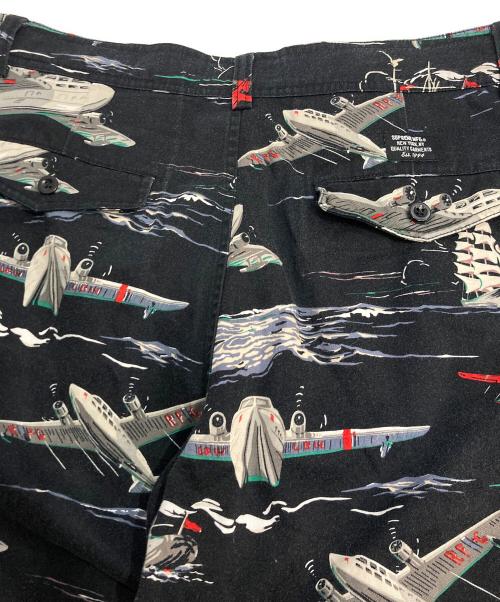 SUPREME（シュプリーム）SUPREME (シュプリーム) plane Short ショーツ 飛行機 ブラック サイズ:34の古着・服飾アイテム