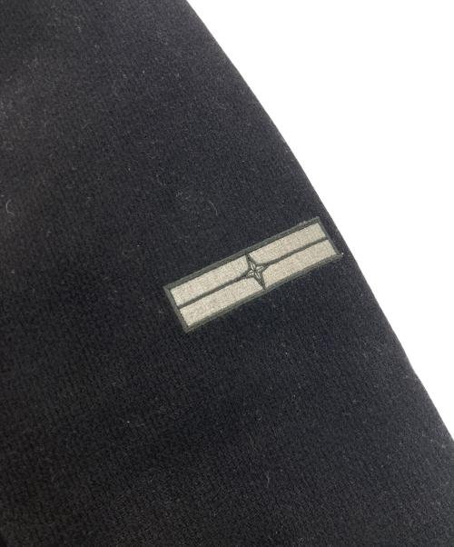STONE ISLAND（ストーンアイランド）STONE ISLAND (ストーンアイランド) ウールメルトンPコート ブラック サイズ:Lの古着・服飾アイテム