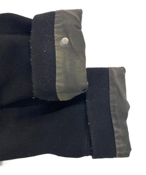 STONE ISLAND（ストーンアイランド）STONE ISLAND (ストーンアイランド) ウールメルトンPコート ブラック サイズ:Lの古着・服飾アイテム