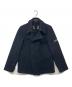 STONE ISLAND（ストーンアイランド）の古着「ウールメルトンPコート」｜ブラック