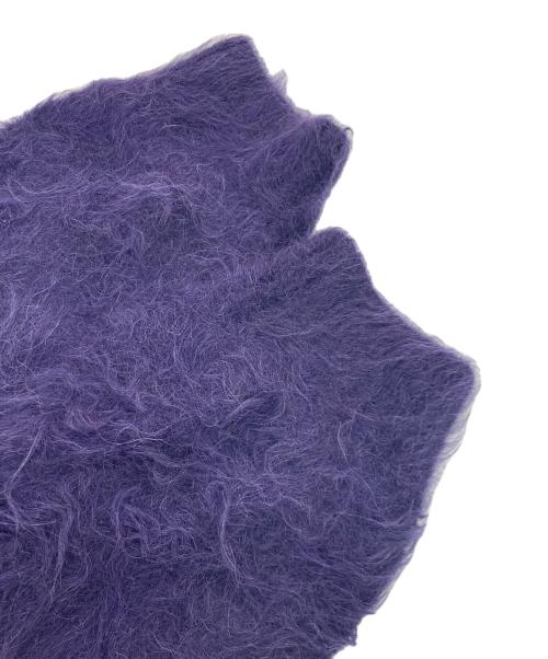 anuans（アニュアンス）anuans (アニュアンス) スーリーアルパカニットプルオーバー ネイビー サイズ:Fの古着・服飾アイテム