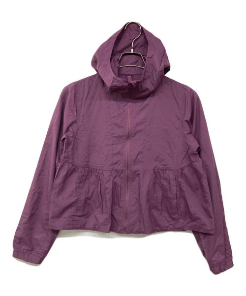 LULULEMON（ルルレモン）LULULEMON (ルルレモン) Relaxed Fit Gathered Crop パープル サイズ:4の古着・服飾アイテム