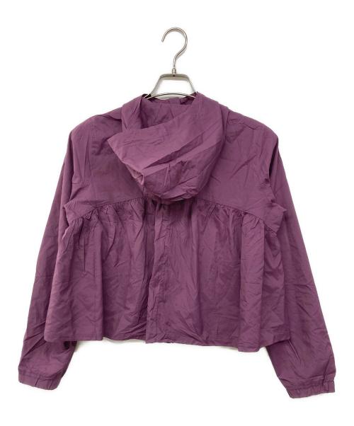 LULULEMON（ルルレモン）LULULEMON (ルルレモン) Relaxed Fit Gathered Crop パープル サイズ:4の古着・服飾アイテム