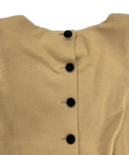 FOXEY（フォクシー）FOXEY (フォクシー) リボンウエストワンピース ブラウン サイズ:42の古着・服飾アイテム