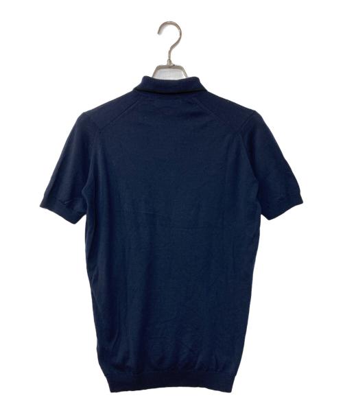 JOHN SMEDLEY（ジョンスメドレー）JOHN SMEDLEY (ジョンスメドレー) ニットポロシャツ ネイビー サイズ:S　　の古着・服飾アイテム