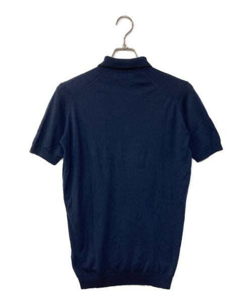 JOHN SMEDLEY（ジョンスメドレー）JOHN SMEDLEY (ジョンスメドレー) ニットポロシャツ ネイビー サイズ:S　　の古着・服飾アイテム