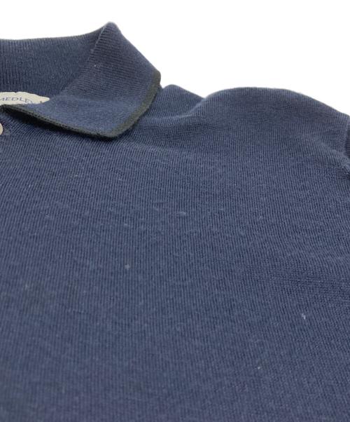 JOHN SMEDLEY（ジョンスメドレー）JOHN SMEDLEY (ジョンスメドレー) ニットポロシャツ ネイビー サイズ:S　　の古着・服飾アイテム