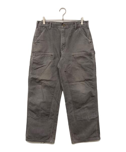 CarHartt（カーハート）CarHartt (カーハート) ダブルニーパンツ グレー サイズ:34×32の古着・服飾アイテム