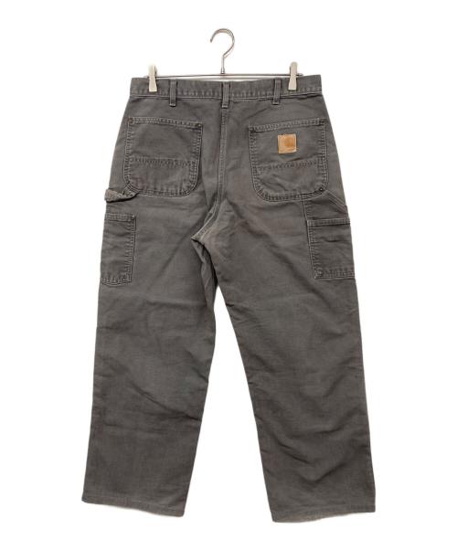 CarHartt（カーハート）CarHartt (カーハート) ダブルニーパンツ グレー サイズ:34×32の古着・服飾アイテム