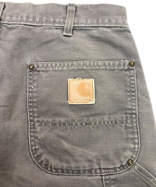 CarHartt（カーハート）CarHartt (カーハート) ダブルニーパンツ グレー サイズ:34×32の古着・服飾アイテム