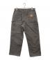 CarHartt (カーハート) ダブルニーパンツ グレー サイズ:34×32：17000円