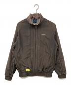 UMBROアンブロ）の古着「90-00`Sナイロントラックジャケット」｜ブラウン