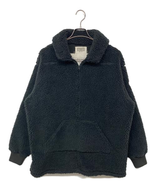 C.E（シーイー）C.E (シーイー) フリースハーフジッププルオーバー ブラック サイズ:Mの古着・服飾アイテム