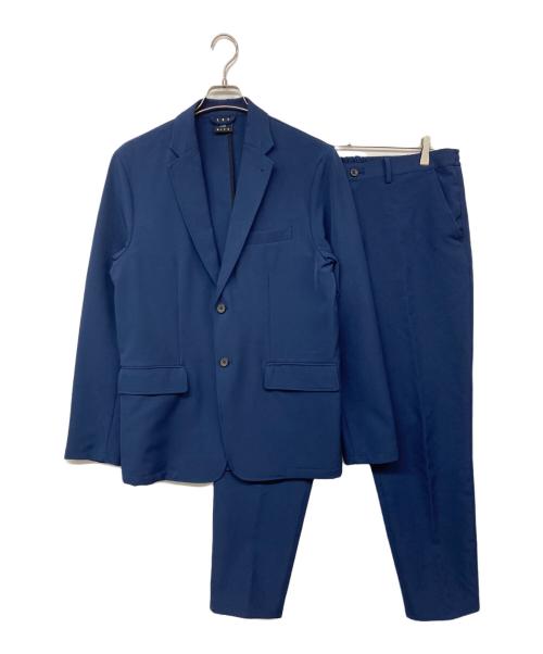 NEW BALANCE（ニューバランス）NEW BALANCE (ニューバランス) THE CITY/シティジャケット ストレートフィットパンツ セットアップ ブルー サイズ:ジャケット L/パンツ XLの古着・服飾アイテム