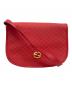 GUCCI（グッチ）の古着「マイクロGGショルダーバッグ」｜レッド