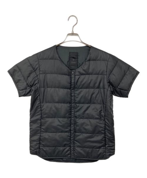 DESCENTE ALLTERRAIN（デザイント オルテライン）Descente ALLTERRAIN (デザイント オルテライン) H.C.S DOWN H/S SHIRT ブラック サイズ:Lの古着・服飾アイテム