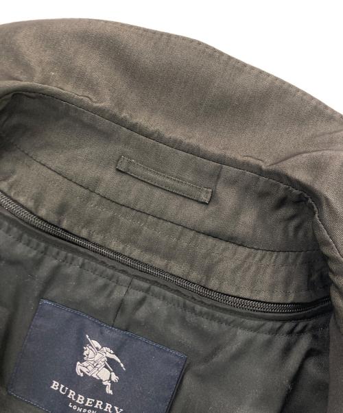 BURBERRY LONDON（バーバリーロンドン）BURBERRY LONDON (バーバリーロンドン) ウールギャバライナー付ステンカラーコート ブラック サイズ:165の古着・服飾アイテム