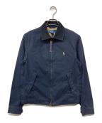 POLO RALPH LAURENポロ・ラルフローレン）の古着「襟コーデュロイスイングトップ」｜ネイビー