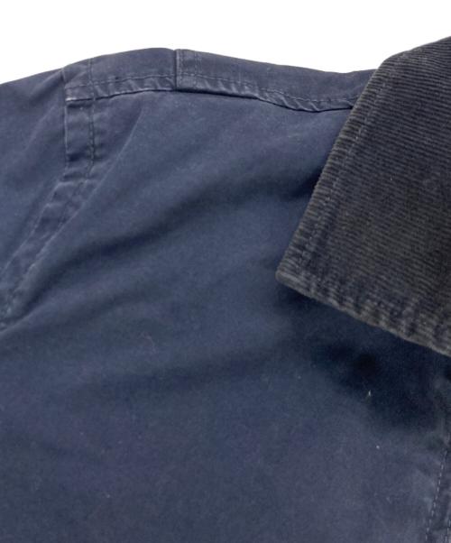 POLO RALPH LAUREN（ポロ・ラルフローレン）POLO RALPH LAUREN (ポロ・ラルフローレン) 襟コーデュロイスイングトップ ネイビー サイズ:Sの古着・服飾アイテム