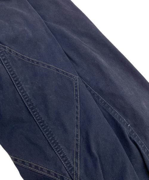 POLO RALPH LAUREN（ポロ・ラルフローレン）POLO RALPH LAUREN (ポロ・ラルフローレン) 襟コーデュロイスイングトップ ネイビー サイズ:Sの古着・服飾アイテム