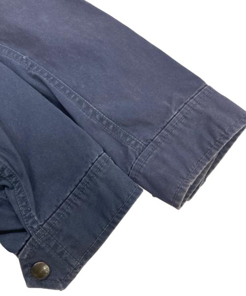 POLO RALPH LAUREN（ポロ・ラルフローレン）POLO RALPH LAUREN (ポロ・ラルフローレン) 襟コーデュロイスイングトップ ネイビー サイズ:Sの古着・服飾アイテム