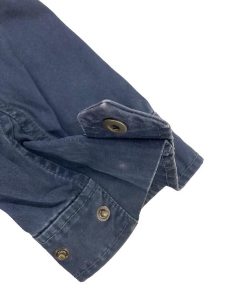 POLO RALPH LAUREN（ポロ・ラルフローレン）POLO RALPH LAUREN (ポロ・ラルフローレン) 襟コーデュロイスイングトップ ネイビー サイズ:Sの古着・服飾アイテム