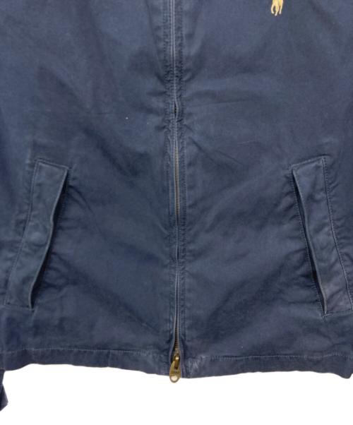 POLO RALPH LAUREN（ポロ・ラルフローレン）POLO RALPH LAUREN (ポロ・ラルフローレン) 襟コーデュロイスイングトップ ネイビー サイズ:Sの古着・服飾アイテム