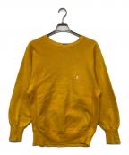 Championチャンピオン）の古着「90`sリバースウィーブスウェット」｜イエロー