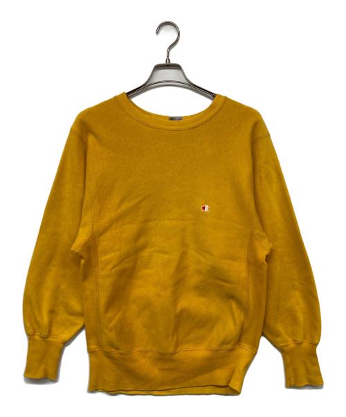 Champion（チャンピオン）Champion (チャンピオン) 90`sリバースウィーブスウェット イエロー サイズ:Mの古着・服飾アイテム