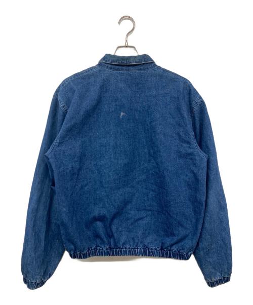 POLO RALPH LAUREN（ポロ・ラルフローレン）POLO RALPH LAUREN (ポロ・ラルフローレン) 90`s POLO RALPH LAUREN デニムスイングトップ 赤ネル  インディゴ サイズ:Mの古着・服飾アイテム