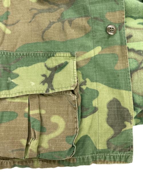 US ARMY（ユーエスアーミー）US ARMY (ユーエスアーミー) 60s ジャングルファティーグジャケット オリーブ サイズ:不明の古着・服飾アイテム