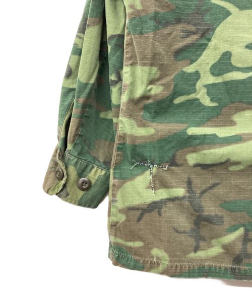US ARMY（ユーエスアーミー）US ARMY (ユーエスアーミー) 60s ジャングルファティーグジャケット オリーブ サイズ:不明の古着・服飾アイテム