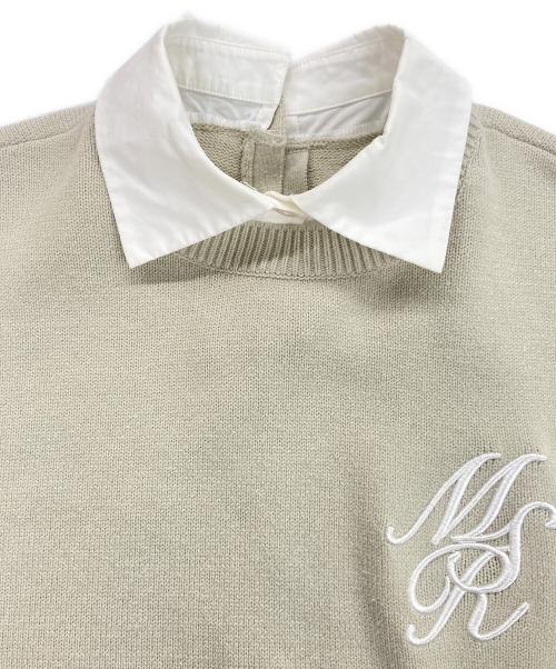 Mystrada（マイストラーダ）Mystrada (マイストラーダ) バルーンドッキングニット アイボリー サイズ:36の古着・服飾アイテム