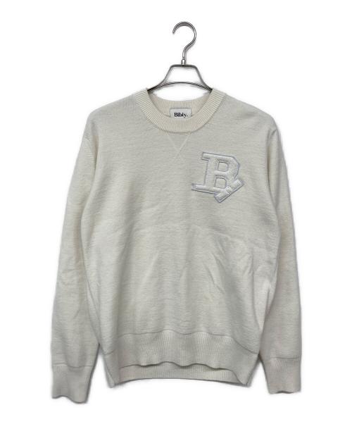 Bibiy.（ビビィ）Bibiy. (ビビィ) B. CLUB KNIT WHITE / ビビィ クラブニット  ホワイト サイズ:Mの古着・服飾アイテム