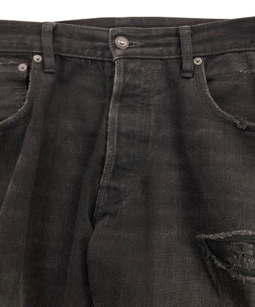 MINEDENIM（マインデニム）MINEDENIM (マインデニム) Grunge Slim Straight 5pocket ブラック サイズ:11の古着・服飾アイテム