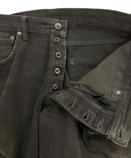MINEDENIM（マインデニム）MINEDENIM (マインデニム) Grunge Slim Straight 5pocket ブラック サイズ:11の古着・服飾アイテム