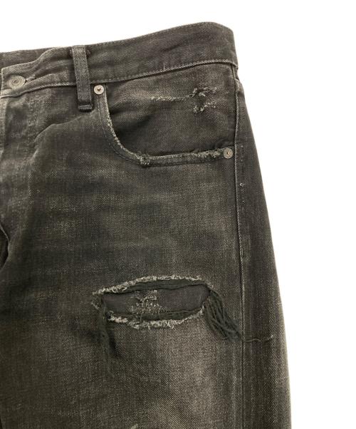 MINEDENIM（マインデニム）MINEDENIM (マインデニム) Grunge Slim Straight 5pocket ブラック サイズ:11の古着・服飾アイテム