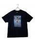 MINEDENIM（マインデニム）の古着「Davide Sorrenti T-SH ダヴィデ・ソレンティ プリントTシャツ」｜ブラック