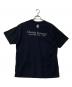 MINEDENIM (マインデニム) Davide Sorrenti T-SH ダヴィデ・ソレンティ プリントTシャツ ブラック サイズ:XL：7000円